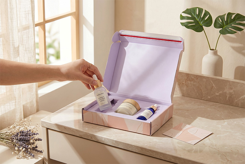 High-End Skincare E-commerce Mailer Box