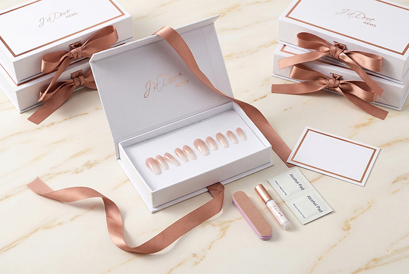 E-commerce Custom Press on Nails Packaging Box