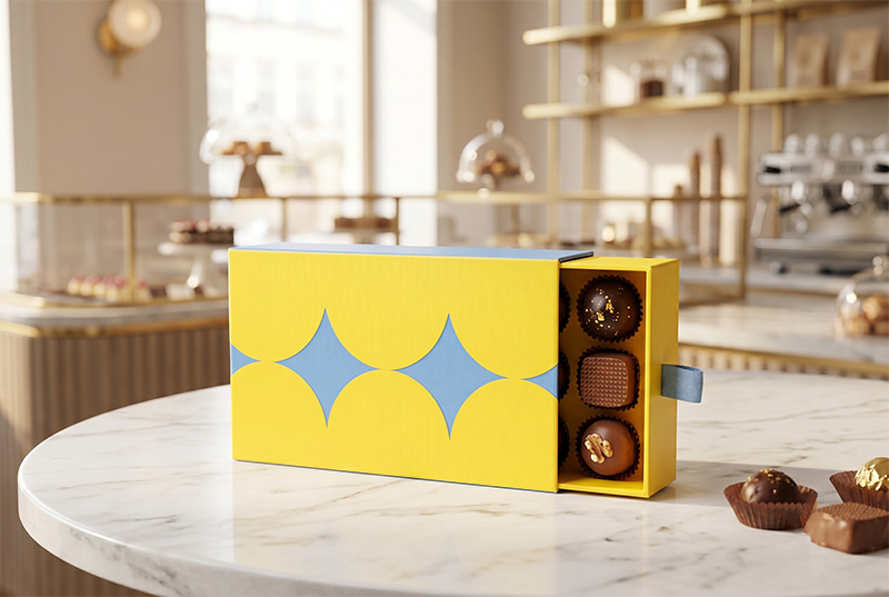 Custom Modern Drawer Chocolate Box | One-Stop Solution