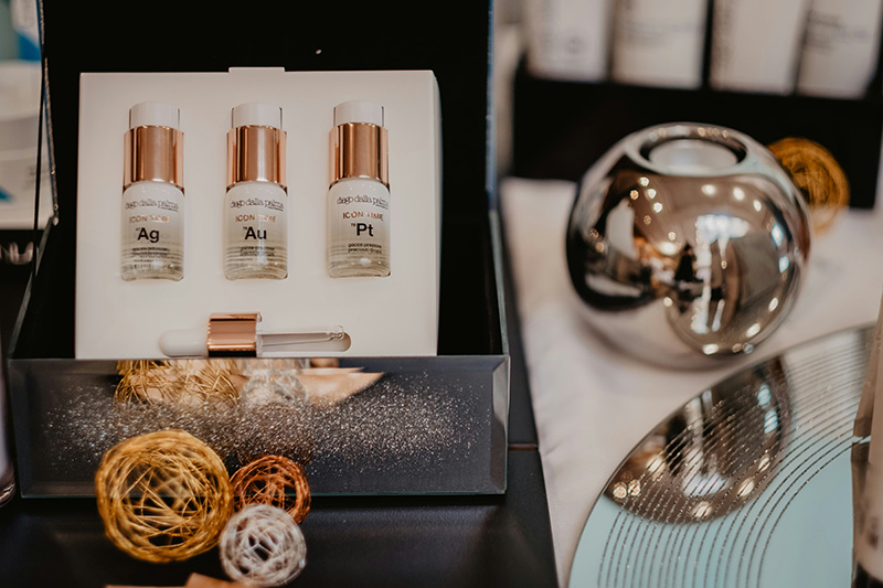 Custom Foam Inserts in a Magnetic Skincare Box