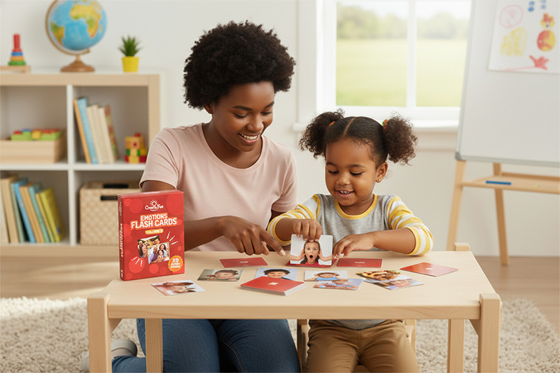 Custom Emotion Cards for Early Childhood Development