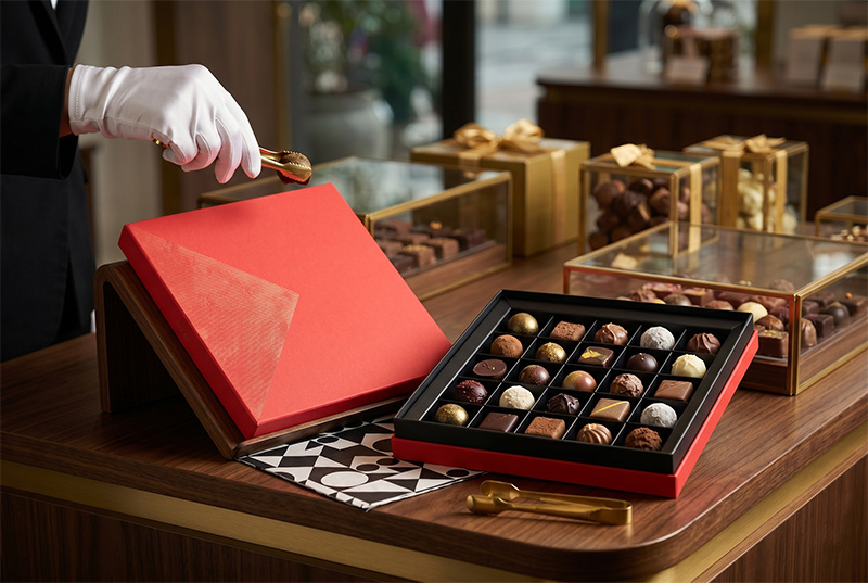 One-Stop Square Rigid Chocolate Box