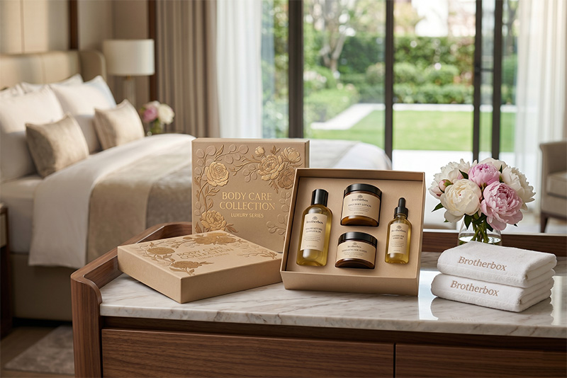 Luxury Hotel Elegant Body Lotion Box