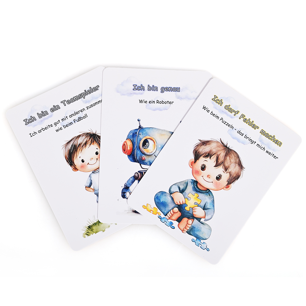 Daily ritual cards for kids to promote emotional intelligence