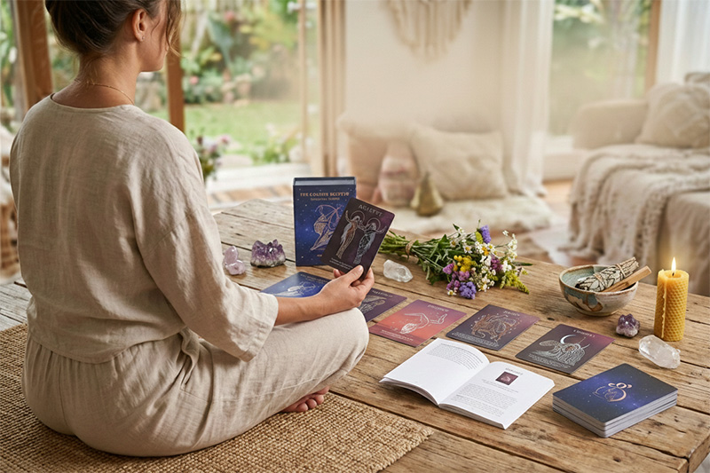 Premium Oracle Cards for Meditation & Wellness