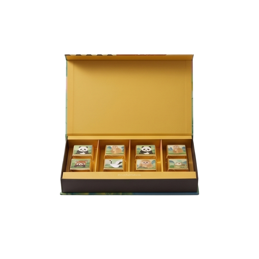 High-End-Schokoladen verpackung mit Einsätzen