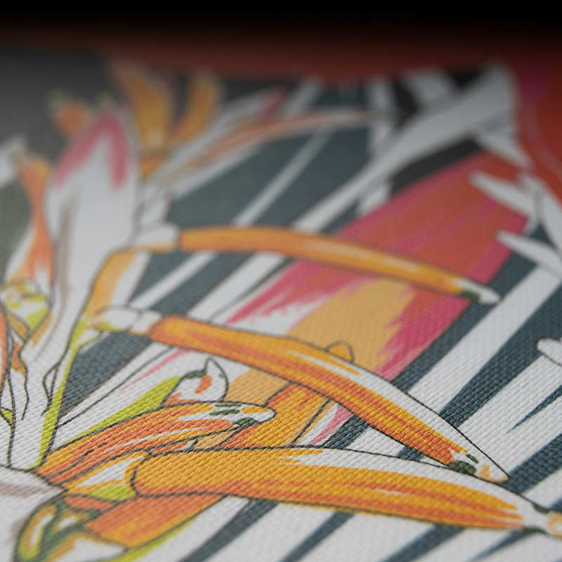 Illustration of water-based inks in use on textiles