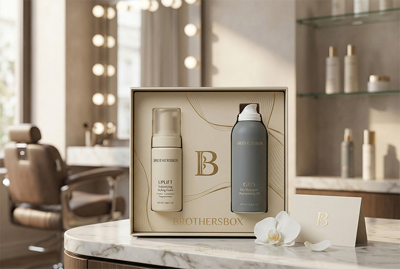 Elegant Hair Care Packaging Box for Premium Brands