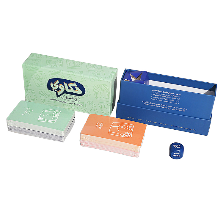 160 tiefe Konversation prompt karten mit lebendigen farb codierten Kategorien.