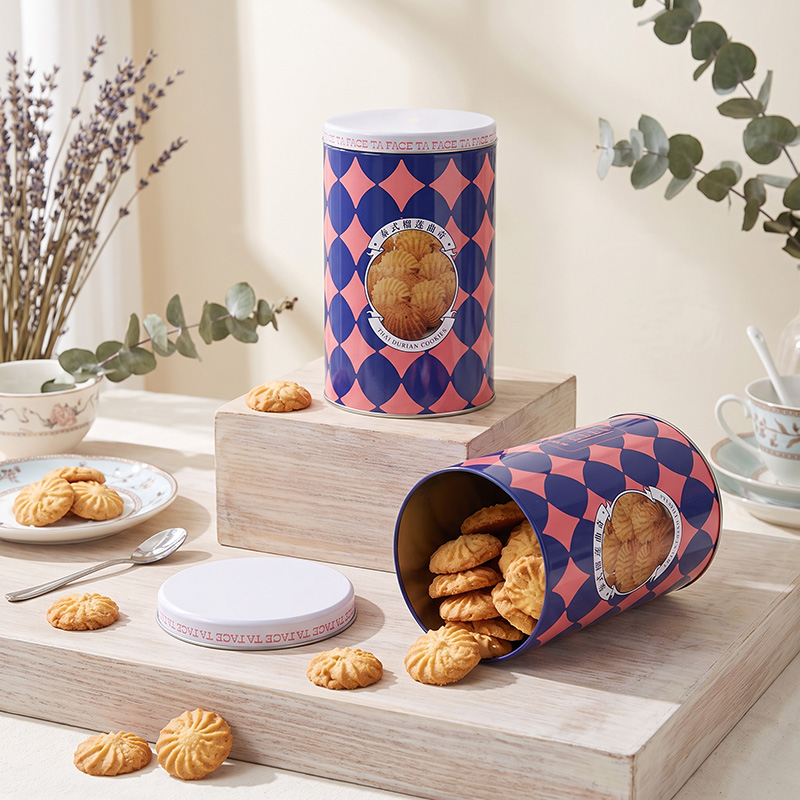 Luxus-Lebensmittel-Geschenk box Lifestyle-Szene, benutzer definierte Cookie-Dosen von Brothers box