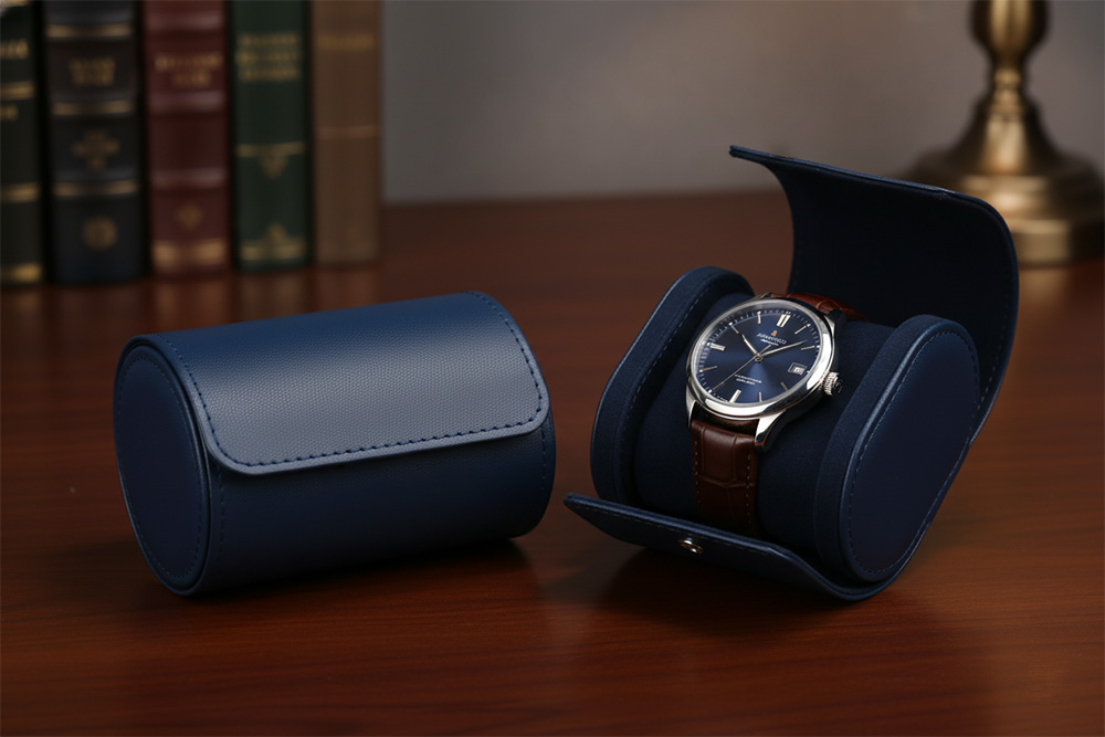 Handmade Leather Watch Roll