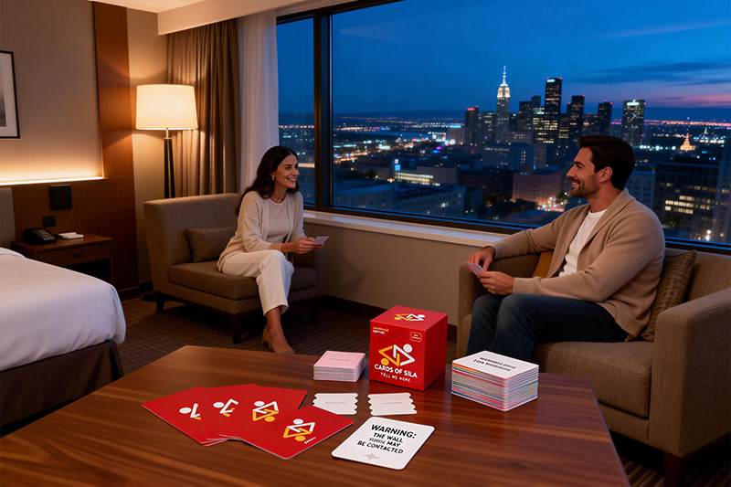 Portable Marriage Bond Building Card Games