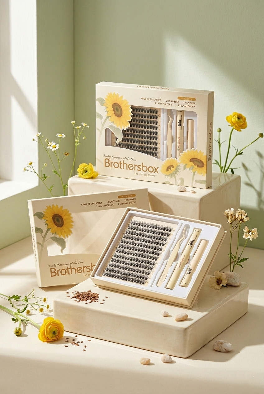 Pretty Eyelash Packaging Box