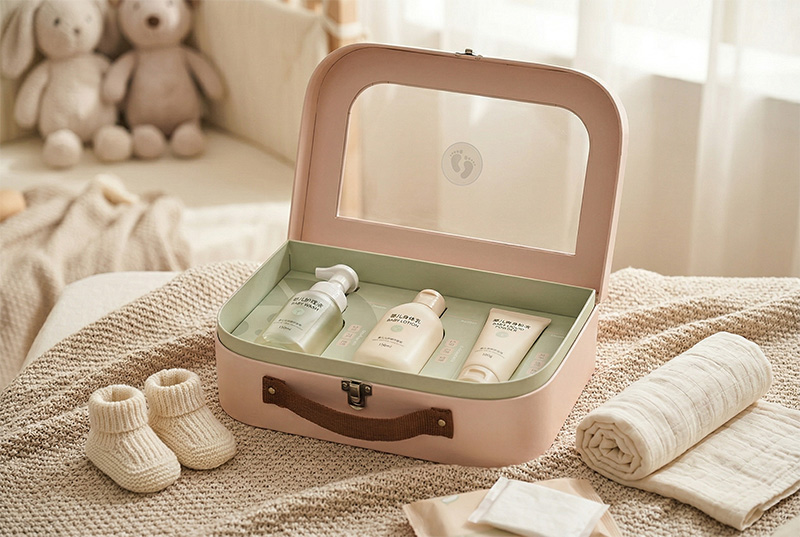Suitcase Baby Box for Newborn Welcome Kits