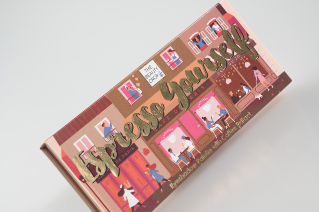 Eyeshadow Palette Packaging - Chic Cafe Design