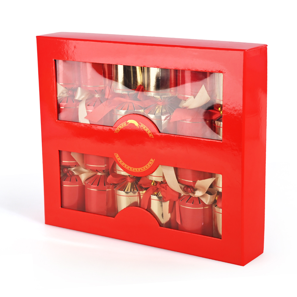 Festive Window Christmas Cracker Box