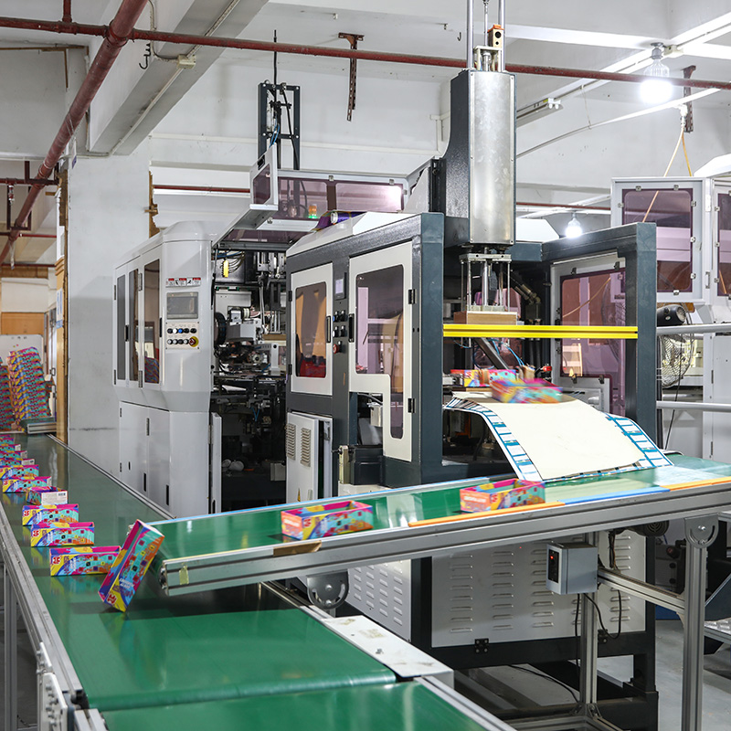 Automatic Rigid Box Making Machine