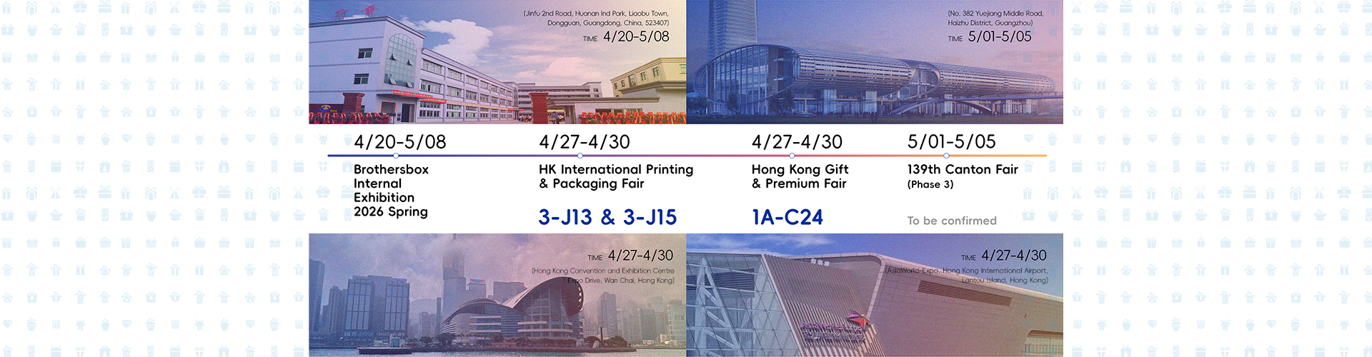 Brothersbox Spring Exhibitions: Custom Packaging Fairs in HK & Guangzhou