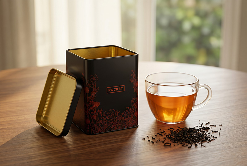 Premium Botanical Tea Tin | 1-Stop Solution