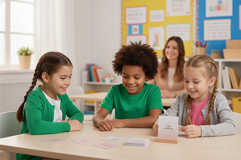 Educational Affirmation Cards for Schools & Kids