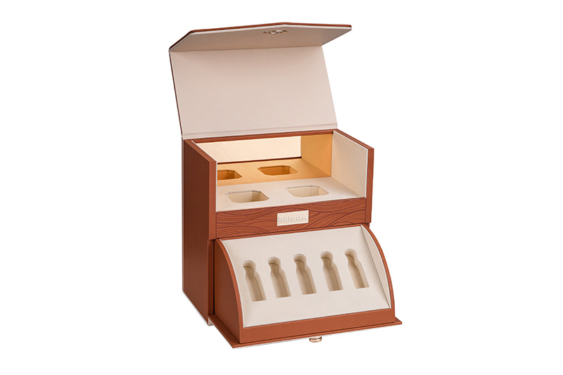 Leder parfüm box