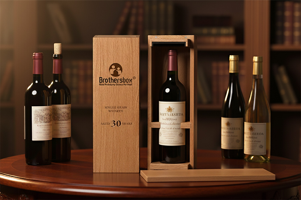 wine wood box
