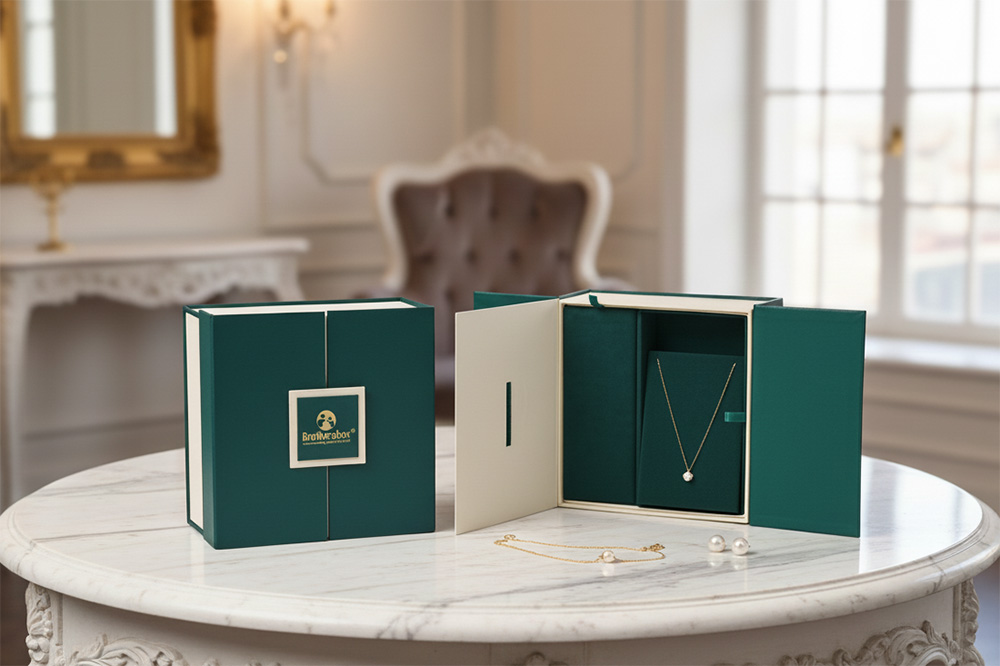 Double Door Custom Jewelry Boxes