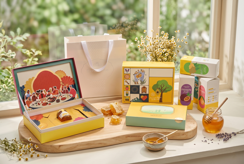 Custom Honey Packaging Gift Box Series