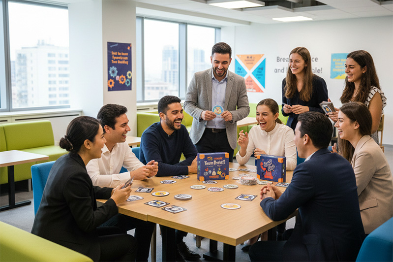 Social Party Game for Corporate Team Building