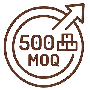 Agile 500-Unit Minimum Order Quantity