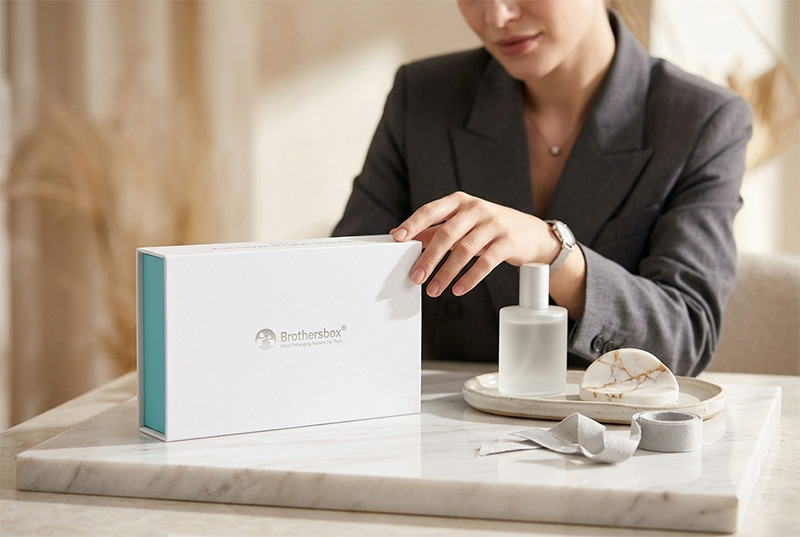 Luxury Magnetic Rigid Box for Premium Skincare Sets