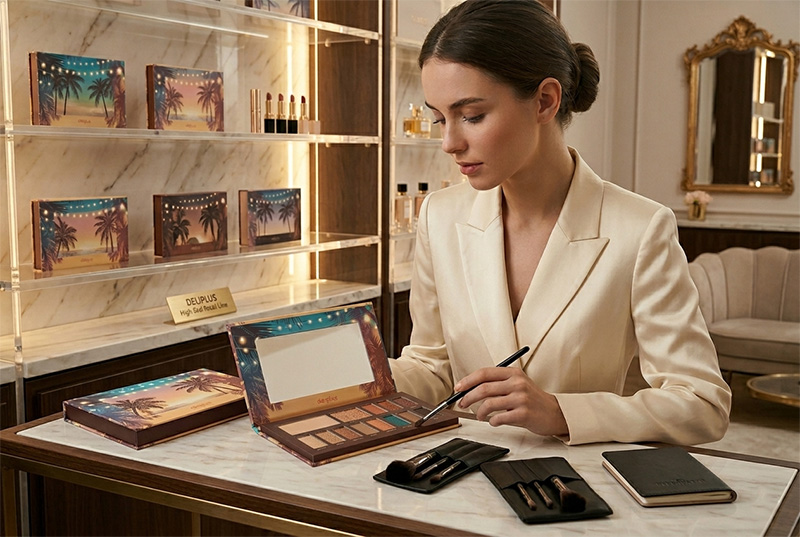 Elegant Custom Eyeshadow Box for Luxury Retail