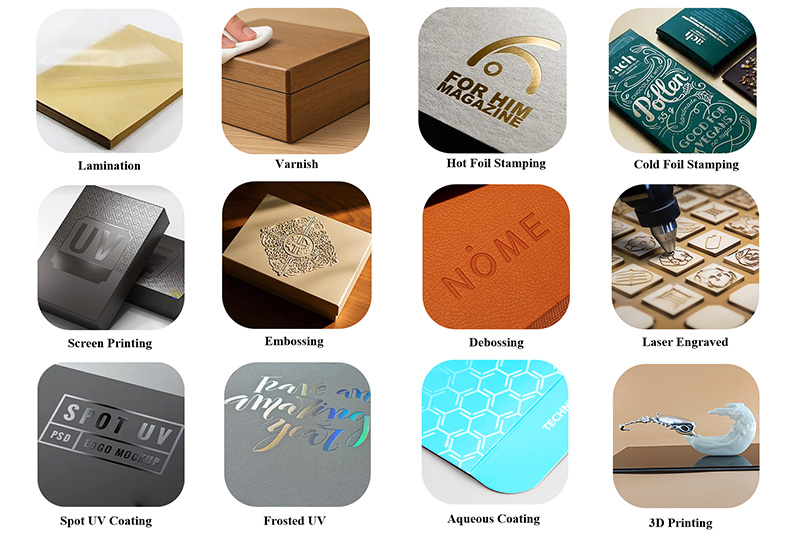 finishes for box