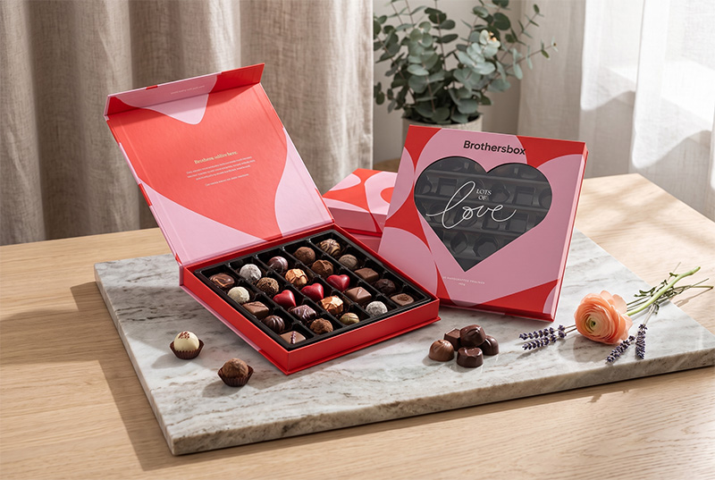 Magnetic chocolate Box