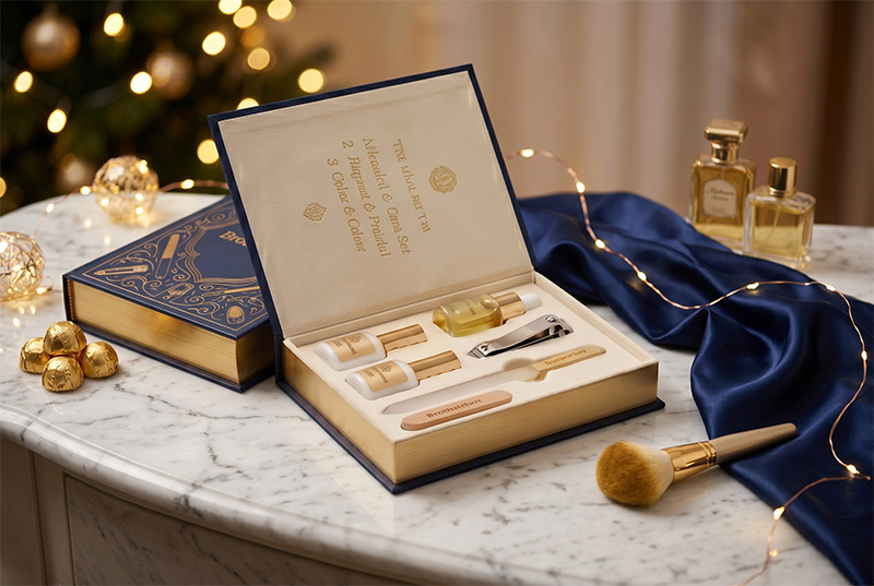 PR Gift Book-Shaped Nail Polish Box