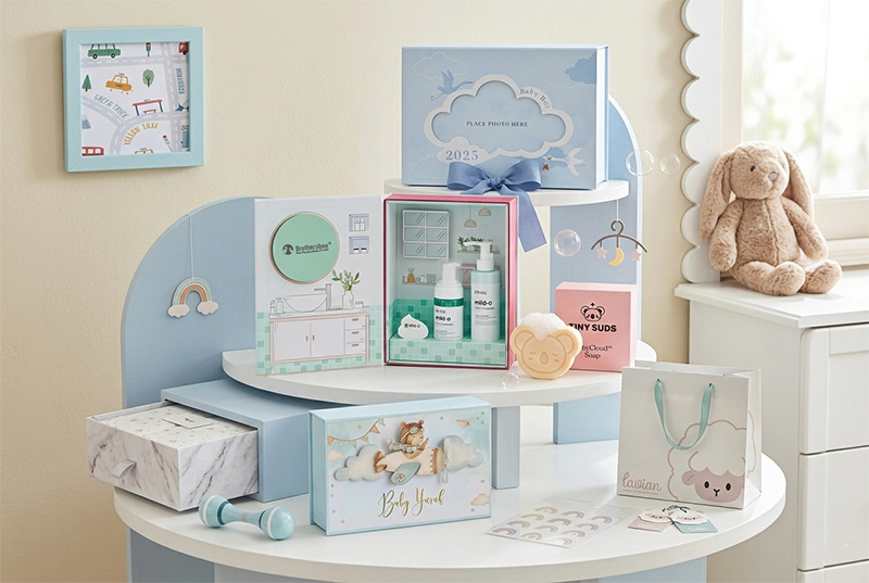 Child-safe Custom Baby Product Boxes