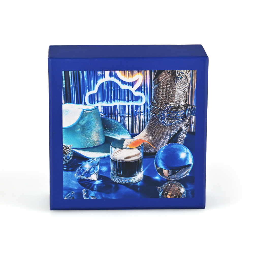 Modern Disco Glam 500 Piece Blue Art Decor Jigsaw Puzzle for Adults