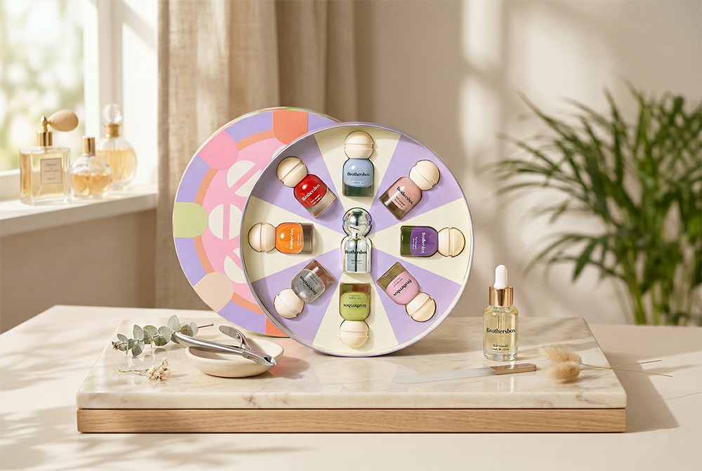8 Vibrant Colors Nail Polish Subscription Box