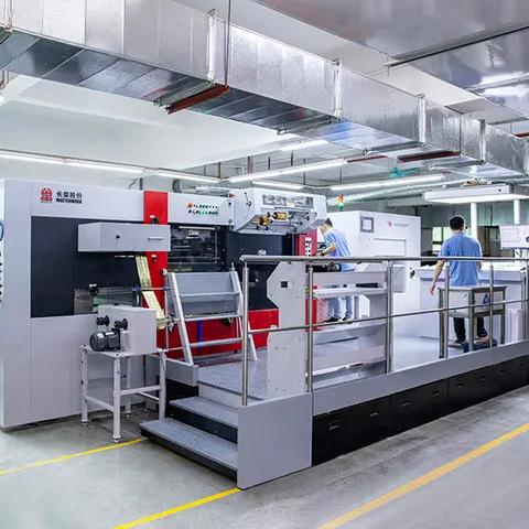 Automatic Foil Stamping and Die-cutting Machine