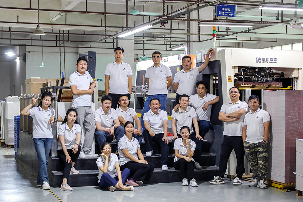 Professional manufacturing team