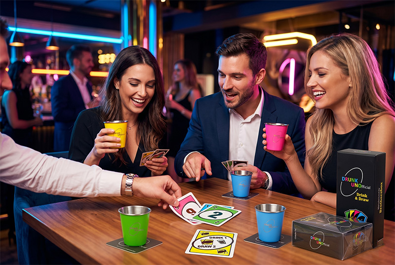 Juegos de mesa para beber en fiestas de adultos, ideales para bares y eventos