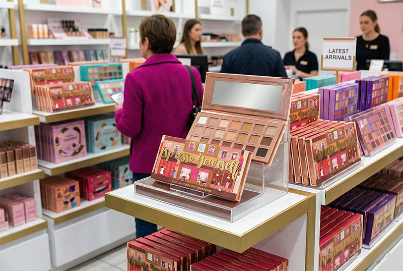 Vibrant Retail Eyeshadow Palette Packaging