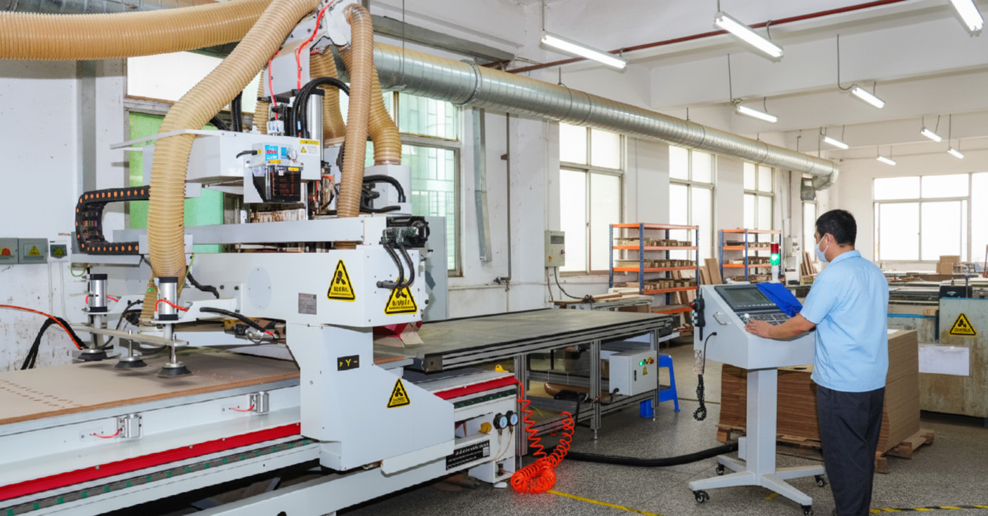 die cutting of luxury gift box