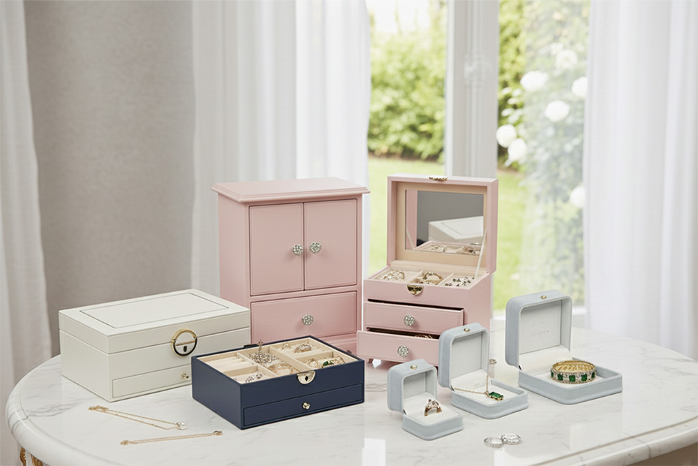 Luxurious Custom Jewelry Boxes