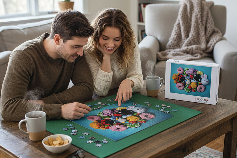 Custom 1000 Piece Jigsaw Puzzle for Adult