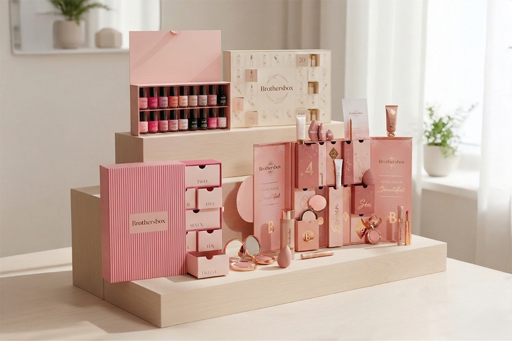 Custom Beauty Advent Calendar Boxes