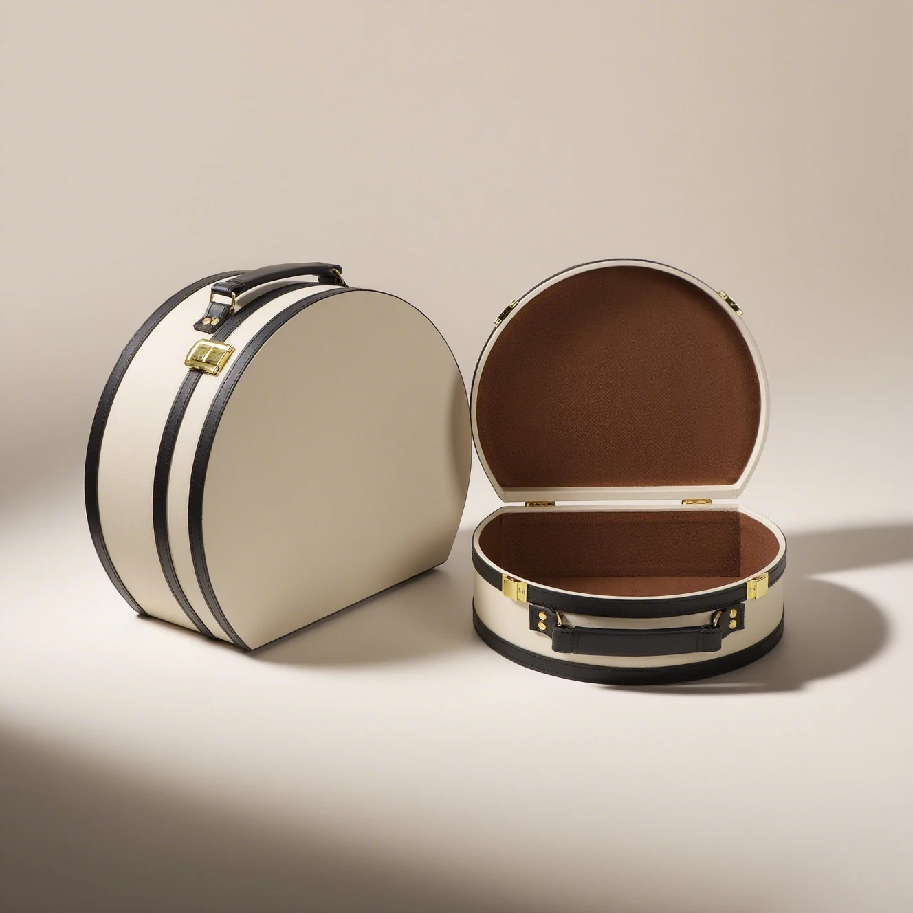 Circular Cosmetic Storage Case
