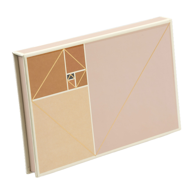 Elegant Geometric Eyeshadow Palette Box