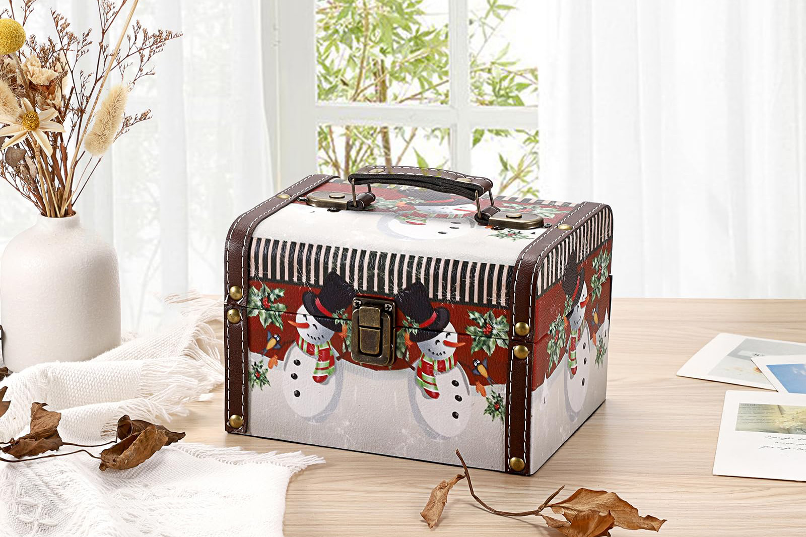 Custom Wooden Christmas Gift Box