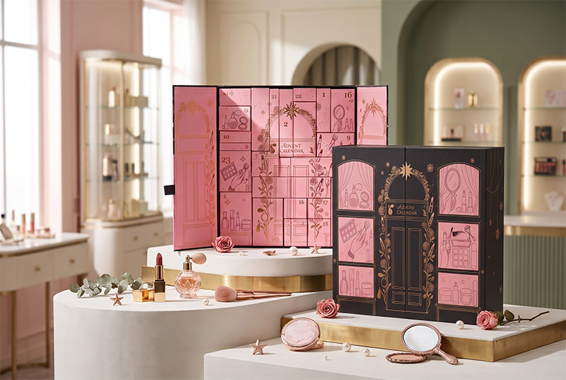 Luxury Double-Door Advent Calendar for Beauty Launches